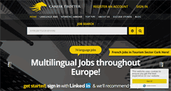 Desktop Screenshot of careertrotter.eu